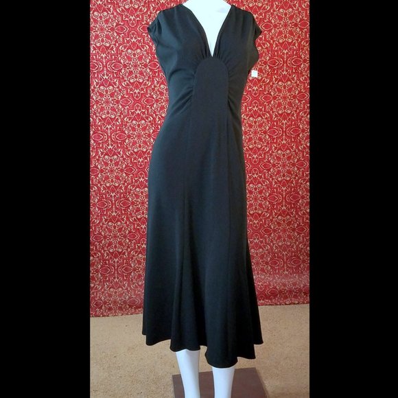 JONES NEW YORK black sleeveless dress 6💥🕚⤵️ - Picture 5 of 11